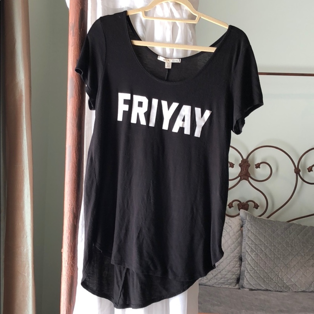 Black tee!